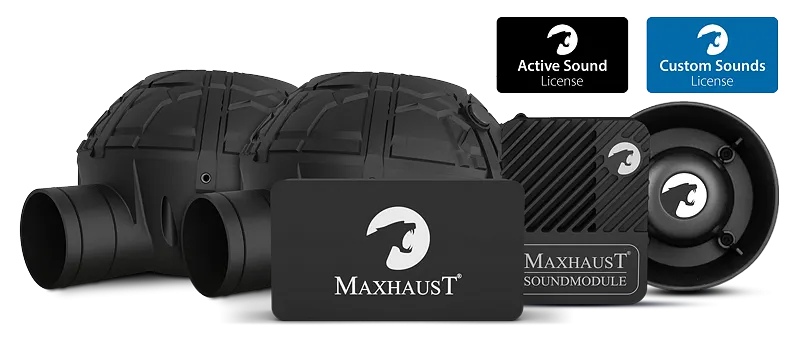 Maxhaust Active + Custom Sound бундел с приложение Bridge